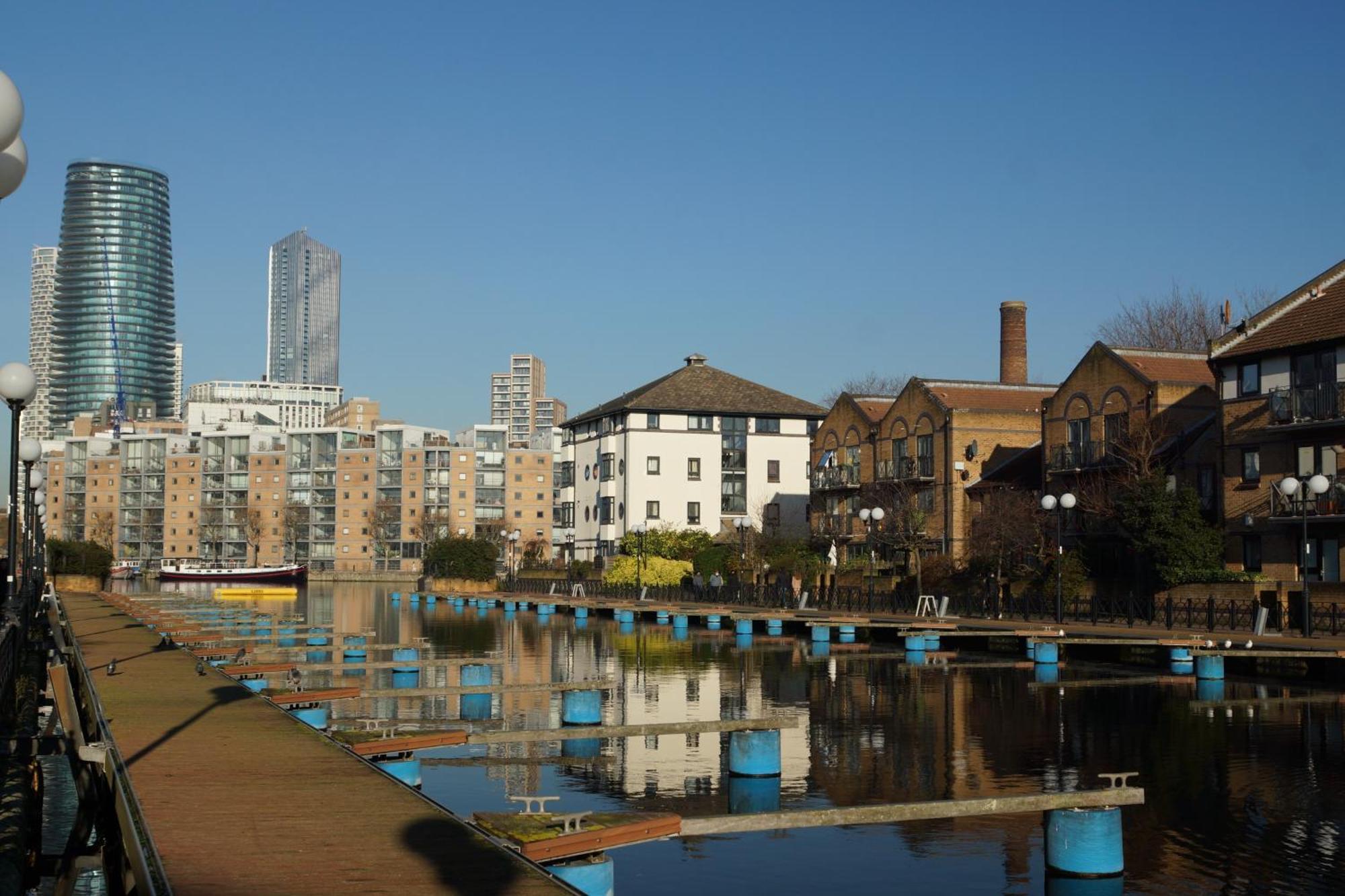 Canary Wharf Waterside Flat Séjour chez l'habitant Londres