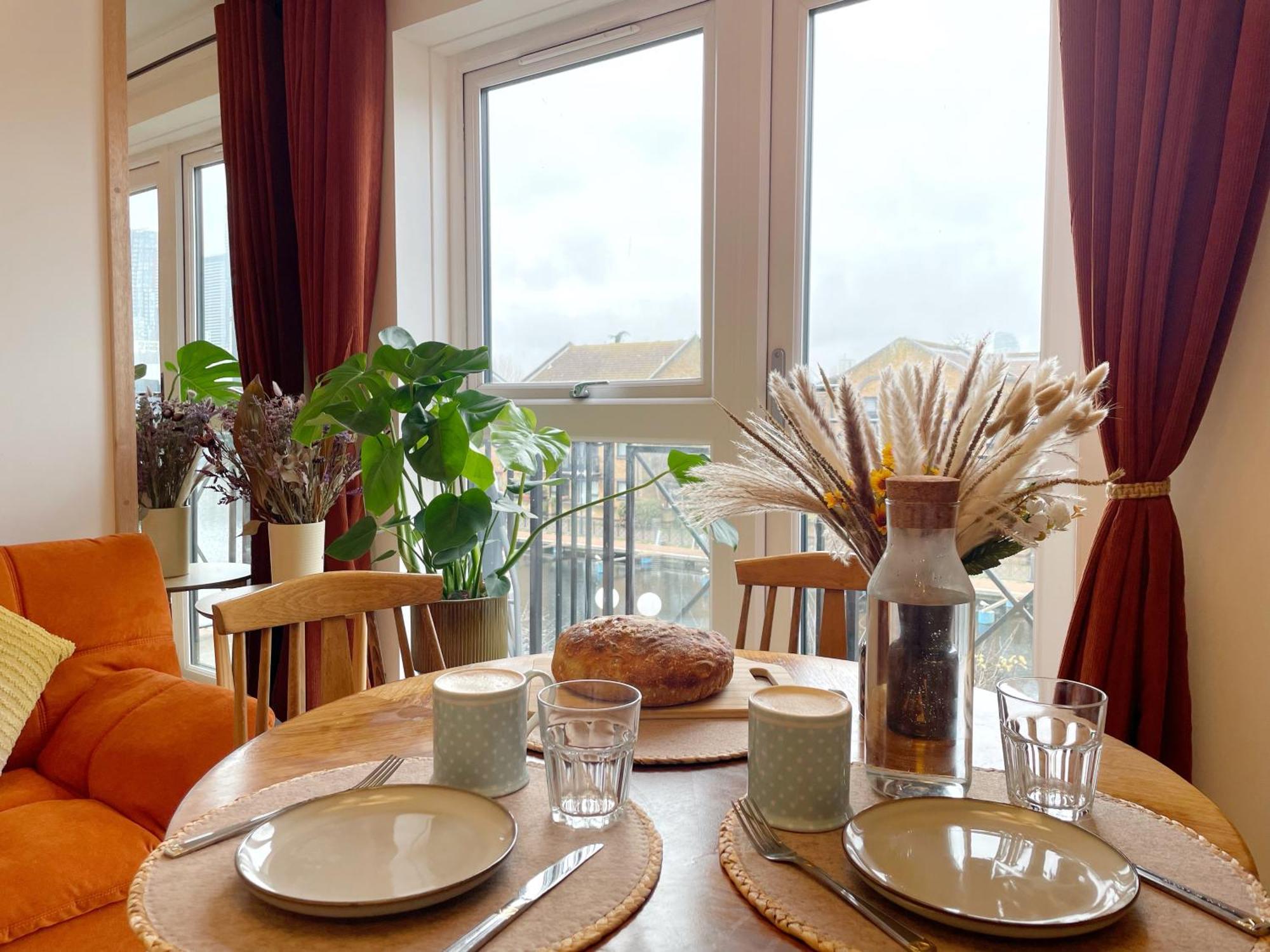 Séjour chez l'habitant Canary Wharf Waterside Flat *